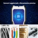 SKANER ŚCIENNY FOLAI WYKRYWACZ KOŁKÓW DO DREWNA METALU KABLI 4W1 LCD PRO