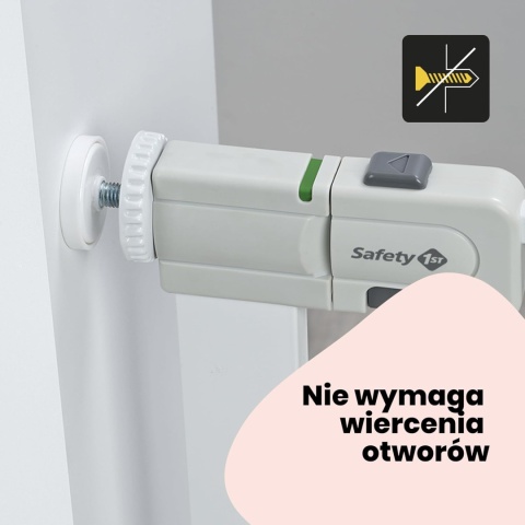 Safety 1st SecureTech, Bramka Zabezpieczająca 73–80 cm, Biały