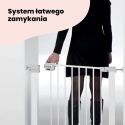 Safety 1st SecureTech, Bramka Zabezpieczająca 73–80 cm, Biały