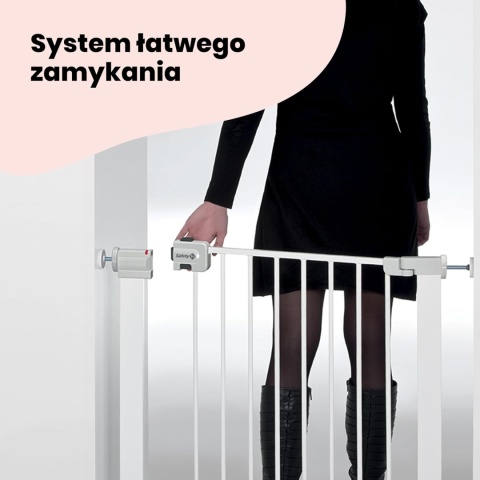 Safety 1st SecureTech, Bramka Zabezpieczająca 73–80 cm, Biały