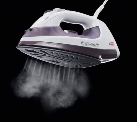 Severin BA 3210 Żelazko Parowe 2500W, Ceramiczna Stopa, Auto-Czyszczenie