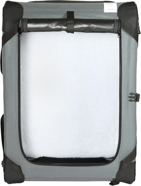 Składany transporter Amazon Basics 4-drzwiowy S 66×46×46 cm dla psa i kota