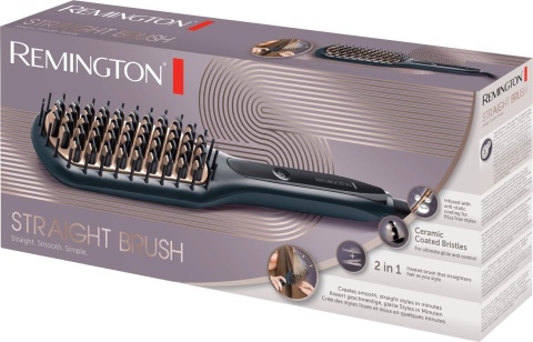 Szczotka Prostująca REMINGTON CB7400 Podgrzewana Do Włosów Wygładza Fryzury