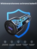 UGREEN Szybka ładowarka samochodowa 69 W USB C, PD, QC 3.0,
