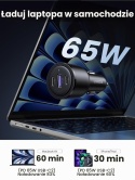UGREEN Szybka ładowarka samochodowa 69 W USB C, PD, QC 3.0,