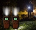 Walkie Talkie HUNICOM H-628 – 2szt, VOX, Latarka LED, Zasięg 8 km