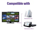 Xahpower Listwa czujników do konsol Wii oraz Wii U – przewodowy zamiennik