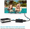 uhddadi Konwerter RCA na HDMI, adapter AV do HDMI