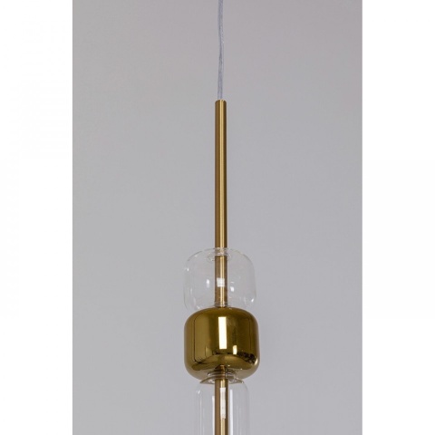 KARE DESIGN LAMPA WISZĄCA CANDY BAR GOLD 13CM ELEGANCKA SZKŁO ZŁOTA PREMIUM