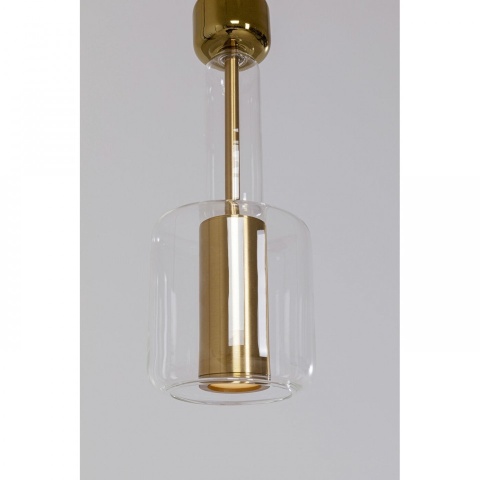 KARE DESIGN LAMPA WISZĄCA CANDY BAR GOLD 13CM ELEGANCKA SZKŁO ZŁOTA PREMIUM