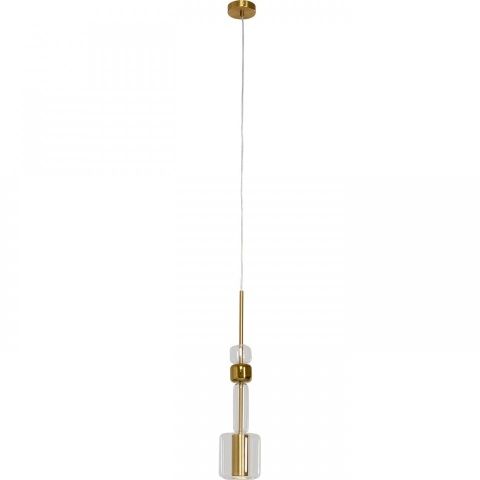 KARE DESIGN LAMPA WISZĄCA CANDY BAR GOLD 13CM ELEGANCKA SZKŁO ZŁOTA PREMIUM