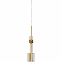 KARE DESIGN LAMPA WISZĄCA CANDY BAR GOLD 13CM ELEGANCKA SZKŁO ZŁOTA PREMIUM