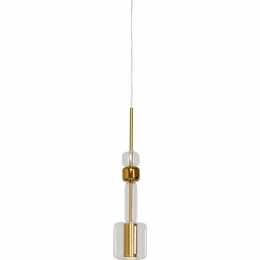 KARE DESIGN LAMPA WISZĄCA CANDY BAR GOLD 13CM ELEGANCKA SZKŁO ZŁOTA PREMIUM