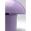 Lampa stołowa Kare Design fioletowy 15 W Mushroom 27 cm