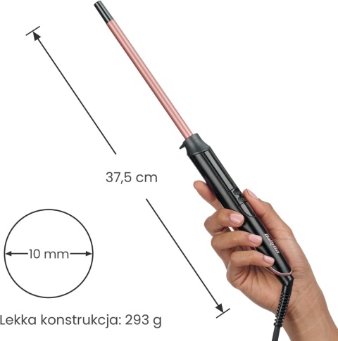 Lokówka kwarcowo-ceramiczna Babyliss C449E średnica 10mm