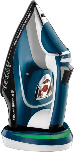 Russell Hobbs Żelazko parowe [2600W, uderzenie pary 210g] Cordless One Temperature bezprzewodowe
