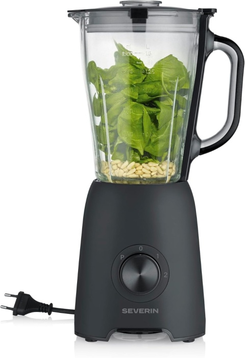 SEVERIN BLENDER KIELICHOWY SM3722 600W 1,5L 26400 OBR/MIN PULSE 2 BIEGI