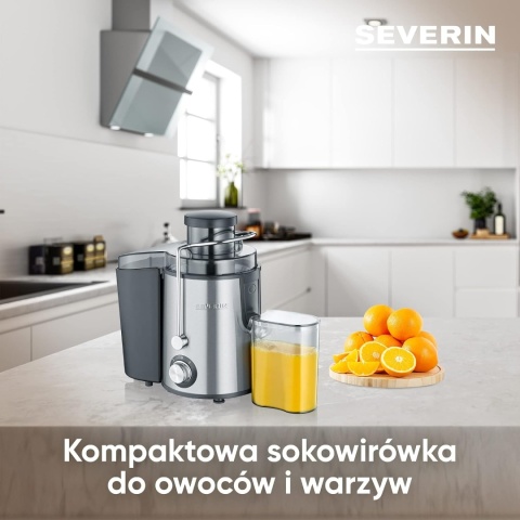 Sokowirówka Severin ES3566 srebrny/szary 400 W 500ml