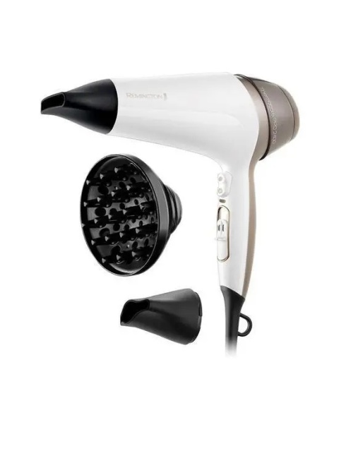 Suszarka do włosów Remington Thermacare PRO D5720 Jonizacja Dyfuzor Zimny nawiew 2400W 2 prędkości 3 temperatury
