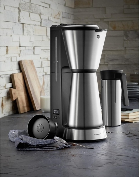 WMF Küchenminis Aroma ekspres przelewowy mały z termosem, 870 W, kubek termiczny na wynos