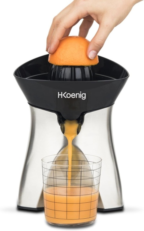 Wyciskarka do cytrusów H.Koenig AGR60 srebrny/szary 60 W