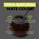 BALIBETOV Yerba Mate Gurda Kubek Oryginalny Naturalny Ręcznie Robiony