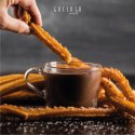 GOLIBER Maszyna do robienia churro, 8 różnych dysz Churros