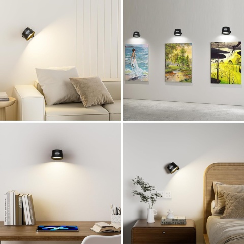 Kinkiety LED YAMYONE Zdalne i dotykowe sterowanie Bezprzewodowa