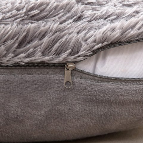 MIULEE zestaw 2 poszewek na poduszki ze sztucznego futra 45 x 45 cm MIULEE zestaw 2 poszewek na poduszki ze sztucznego futra 45 x 45 cm