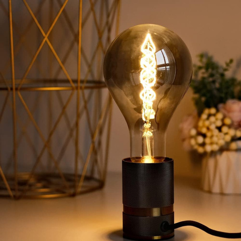 TIANFAN Lampy LED 20cm Edison szkło dymne ściemniana 220 / 240 V E27 TIANFAN Lampy LED 20cm Edison szkło dymne ściemniana 220 / 240 V E27