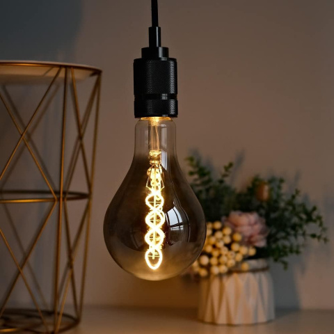 TIANFAN Lampy LED 20cm Edison szkło dymne ściemniana 220 / 240 V E27 TIANFAN Lampy LED 20cm Edison szkło dymne ściemniana 220 / 240 V E27