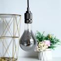 TIANFAN Lampy LED 20cm Edison szkło dymne ściemniana 220 / 240 V E27