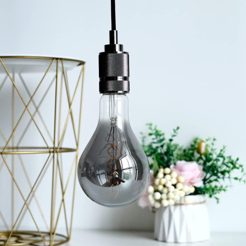 TIANFAN Lampy LED 20cm Edison szkło dymne ściemniana 220 / 240 V E27 TIANFAN Lampy LED 20cm Edison szkło dymne ściemniana 220 / 240 V E27