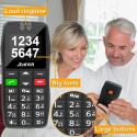 Telefon komórkowy dla seniorów z funkcją SOS, jezyk polski Tokiva