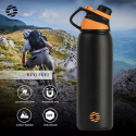 FJbottle Sportowa butelka ze stali nierdzewnej z magnetyczną pokrywką