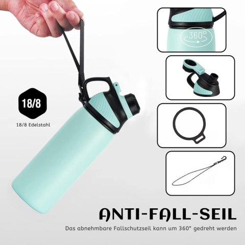 Fjbottle Butelka ze stali nierdzewnej z magnetyczną pokrywką, 1 l Fjbottle Butelka ze stali nierdzewnej z magnetyczną pokrywką, 1 l