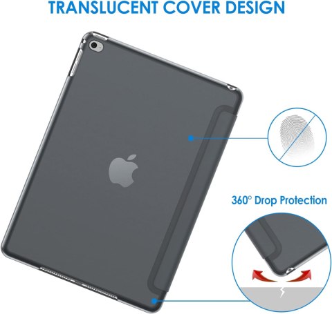 JETech Etui dla iPad Air 2 9,7 Cala- ciemno szary JETech Etui dla iPad Air 2 9,7 Cala- ciemno szary