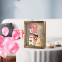 Love-KANKEI Drewniana ramka na zdjęcia 3D, do napełniania, 20 x 25 cm