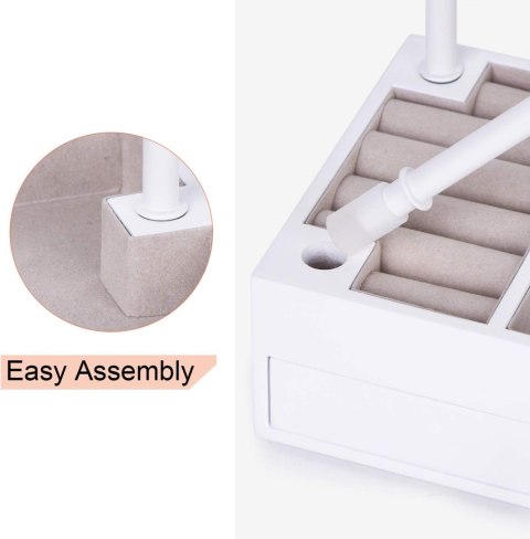 Love-KANKEI organizer na bizuterie 3 poziomy, z dużą szufladą 61 cm Love-KANKEI organizer na bizuterie 3 poziomy, z dużą szufladą 61 cm