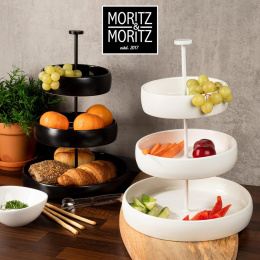 Moritz & Moritz Patera Etażerka na owoce, 3 poziomy, – z kamionki