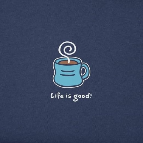 Life Is Good bawelniana koszulka rozmiar S, 100% bawelny , z nadrukiem Life Is Good bawelniana koszulka rozmiar S, 100% bawelny , z nadrukiem