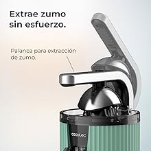 Xqueeze RetroJuice 600 Elektryczna wyciskarka do cytrusów do pomarańczy i cytrusów beżowy