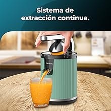 Xqueeze RetroJuice 600 Elektryczna wyciskarka do cytrusów do pomarańczy i cytrusów beżowy