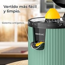 Xqueeze RetroJuice 600 Elektryczna wyciskarka do cytrusów do pomarańczy i cytrusów beżowy