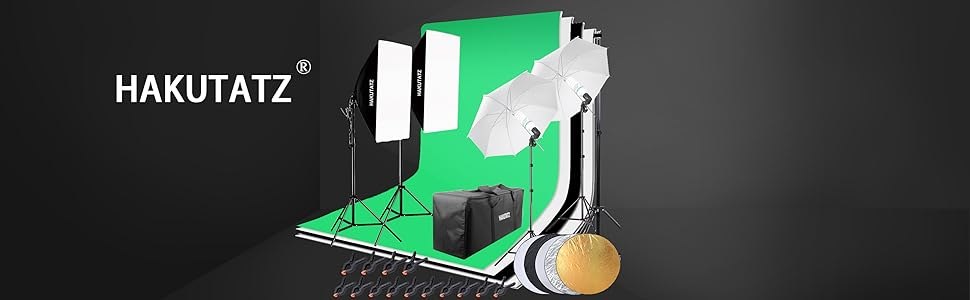 System tła studio fotograficzne zestaw Greenscreen Softboxset ekran fotograficzny