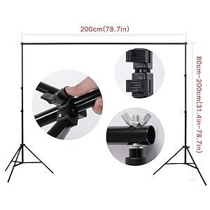 Statyw w tła, system tatyw fotograficzny.