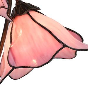 Klosz lampy z zakrzywionego szkła