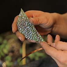 Mocowanie folii miedzianej