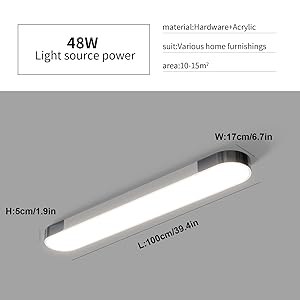Specyfikacja lampy sufitowej
