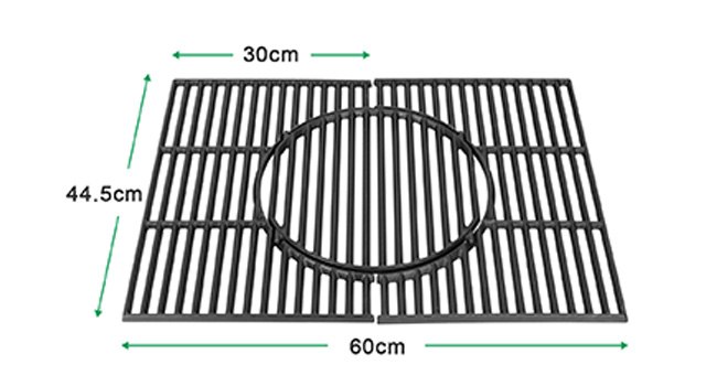 weber żeliwne grillros